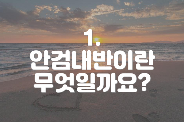 1. 안검내반이란 무엇일까요?