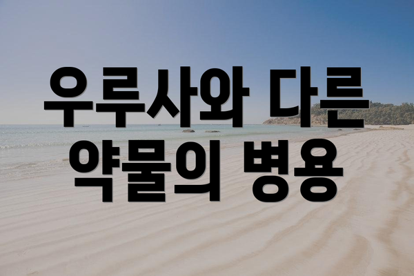 우루사와 다른 약물의 병용