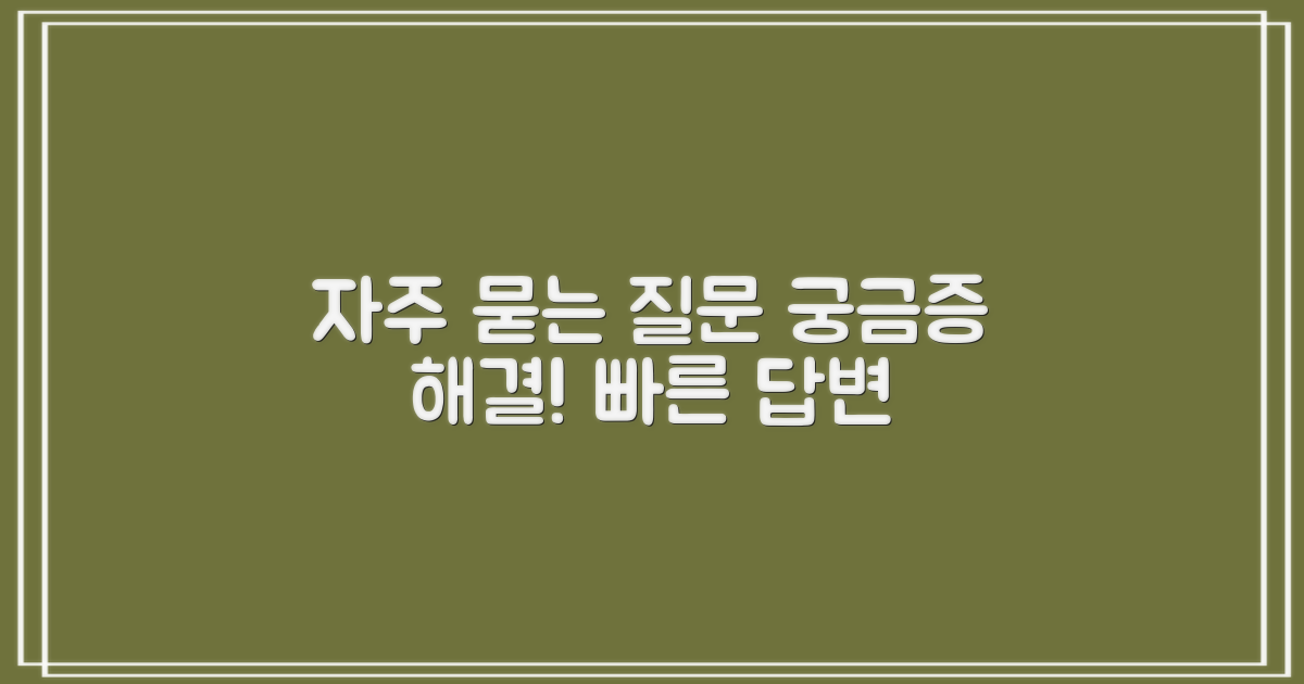 자주 묻는 질문