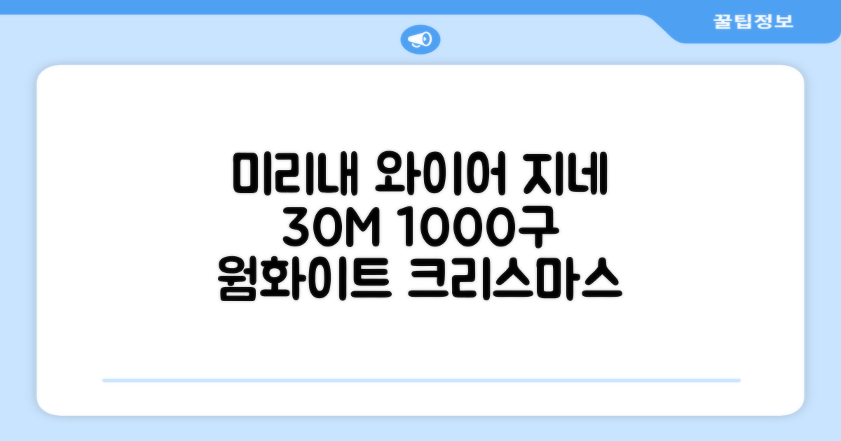 아리조명 LED 미리내 와이어 지네 전구 크리스마스 장식 줄 조명 30M 1000구 실버코팅, 웜화이트, 1개 추천 리뷰