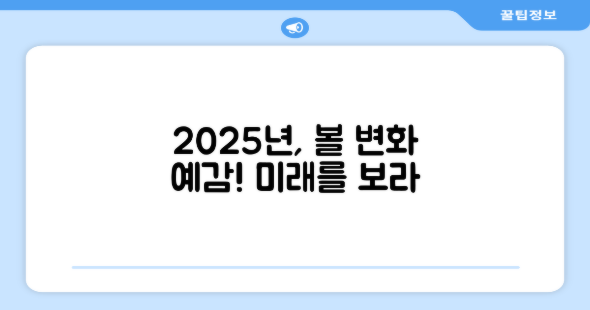 2025년, 볼은 어떻게 달라질까요?