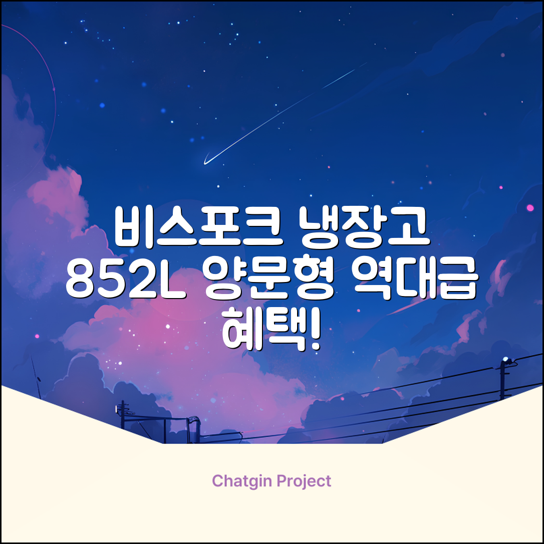 [색상선택형] 삼성전자 비스포크 852L 2도어 양문형 냉장고 방문설치, RS84DB5002CW 추천 리뷰