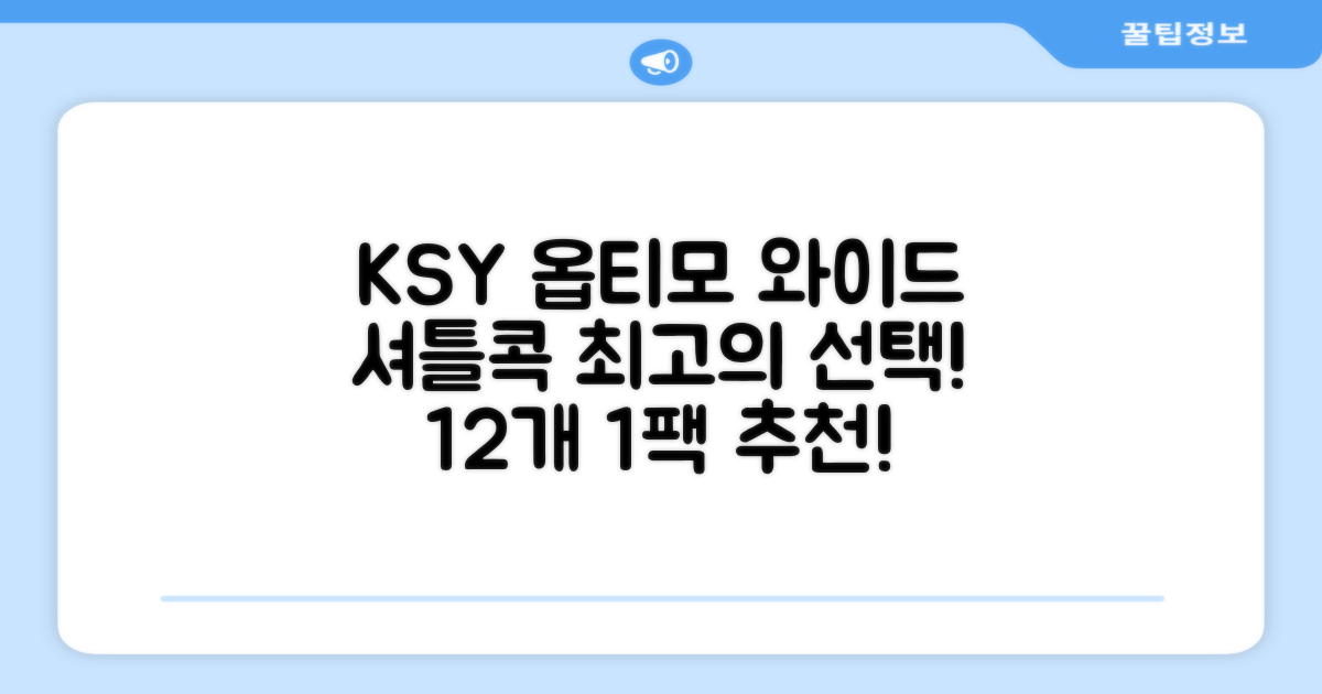 ksy 옵티모 와이드 배드민턴 셔틀콕, 화이트, 12개입, 1개 추천 리뷰