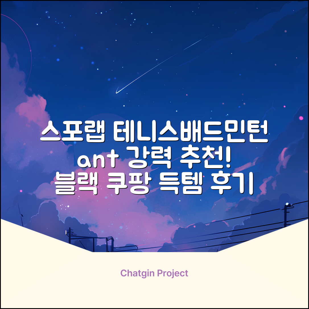 스포랩 테니스 가방 배드민턴 백팩, 블랙, 1개 추천 리뷰