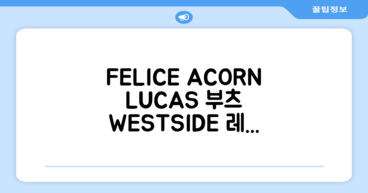 FELICE 장비세트6 ACORN데크 바인딩 LUCAS부츠, WESTSIDE 레드154+바인딩M, 1개 추천 리뷰