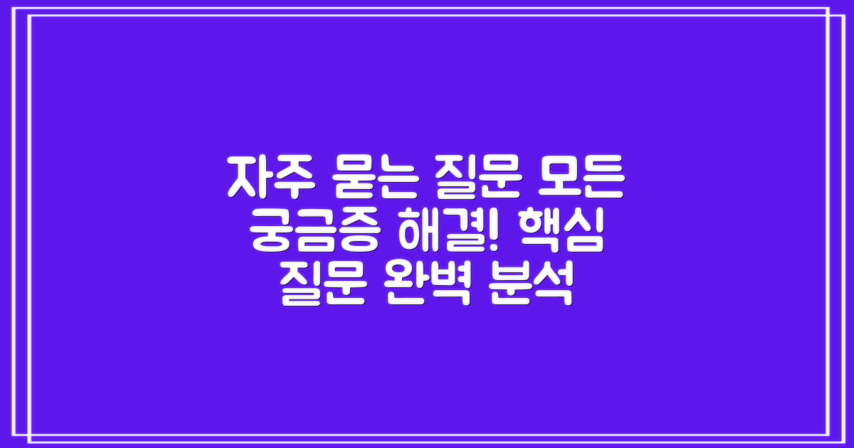 자주 묻는 질문