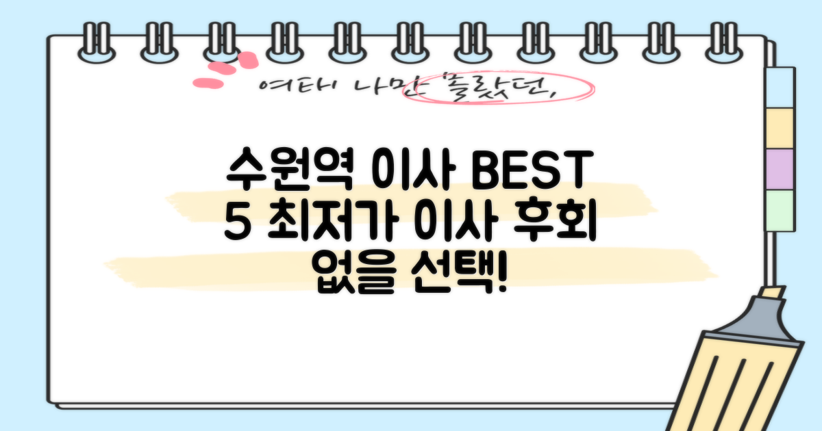 수원역 이사 BEST 5: 합리적인 비용으로 만족스러운 이사 만들기