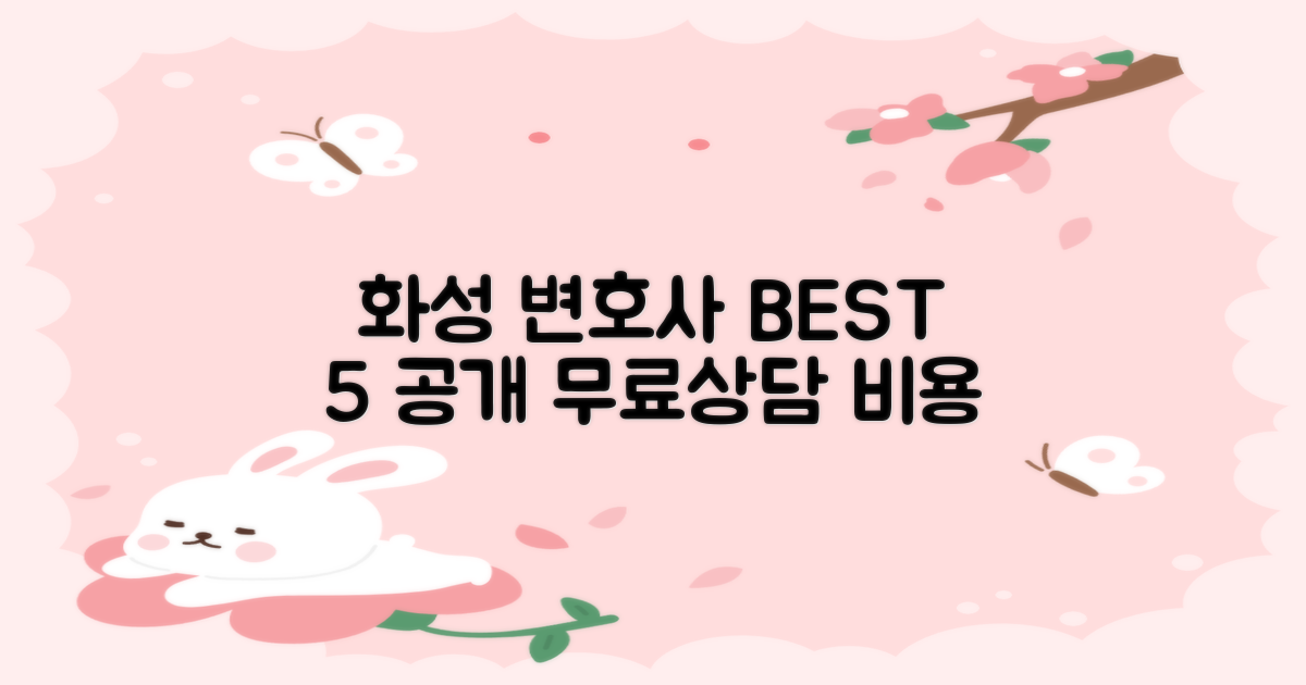 화성 오산동 변호사 BEST 5: 무료상담 & 비용