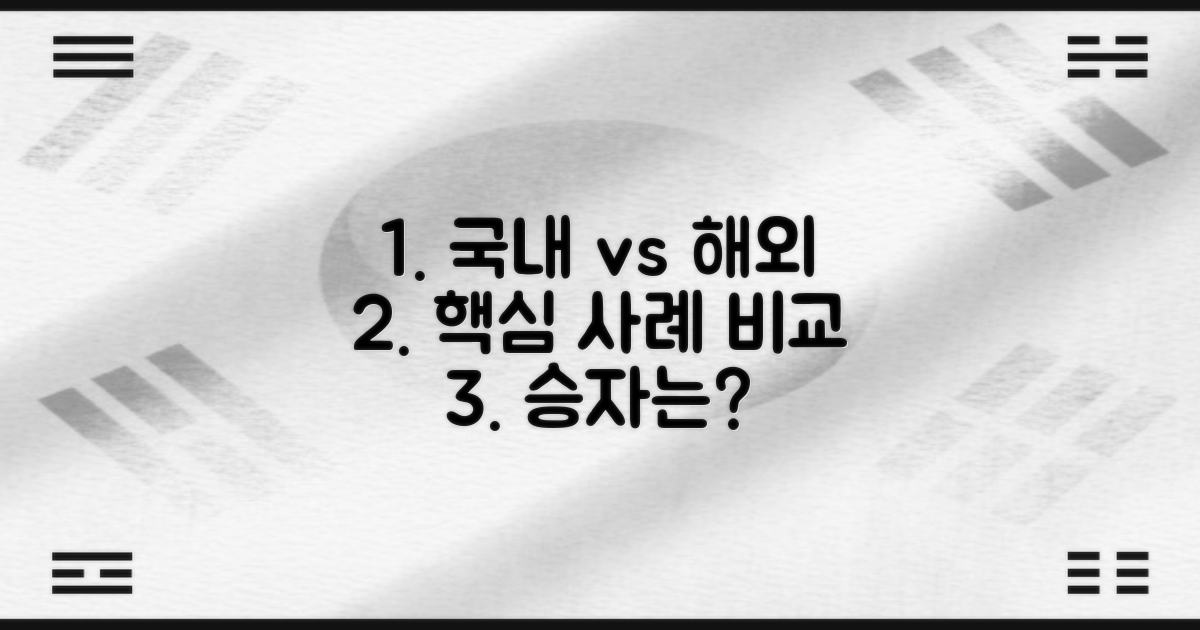 국내 vs 해외 사례 비교
